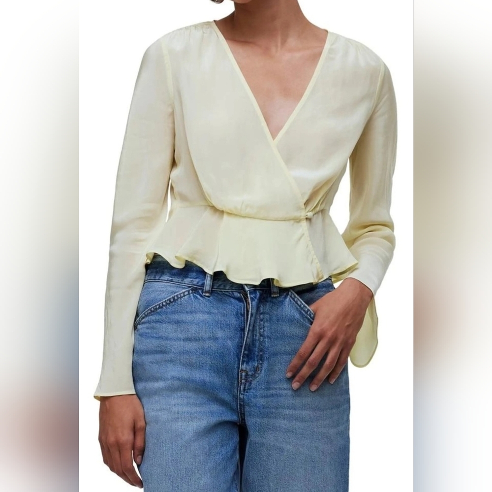 jcpenney  Wrap Peplum Blouse